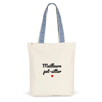 Totebag Ethnique Meilleure pet-sitter