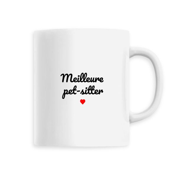 Tasse céramique meilleure pet-sitter