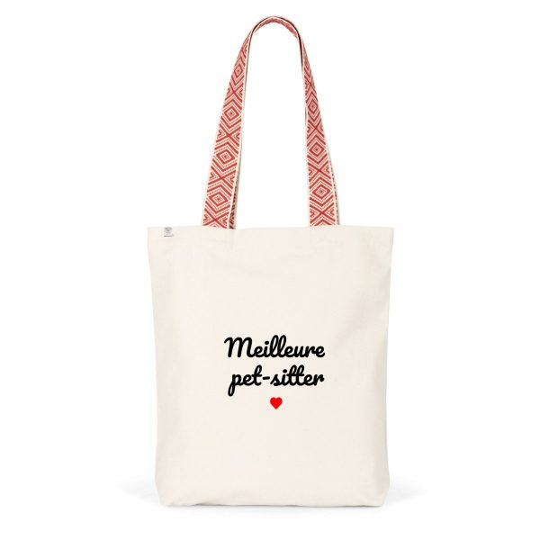 Totebag Ethnique Meilleure pet-sitter