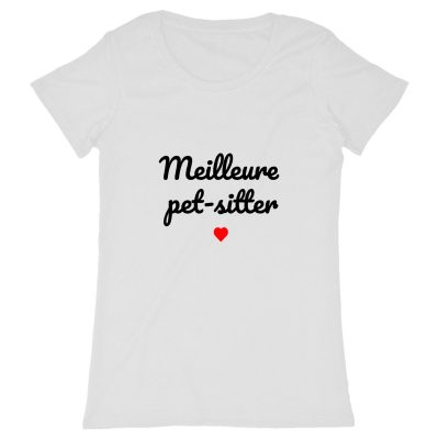 T-shirt meilleure pet-sitter