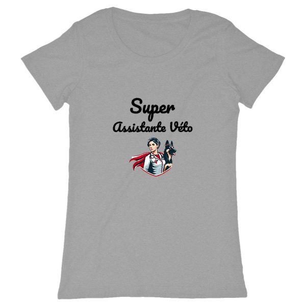 T-shirt super assistante vétérinaire