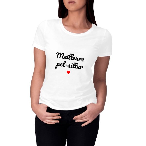 T-shirt meilleure pet-sitter