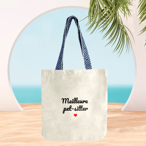 Totebag Ethnique Meilleure pet-sitter