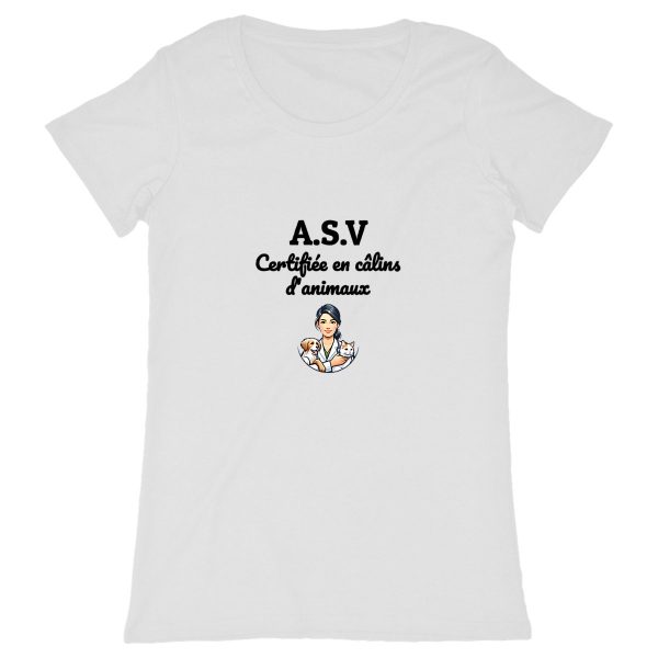 T-shirt pour ASV certifiée en câlins