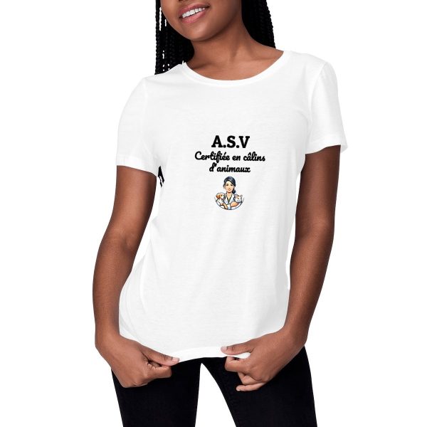 T-shirt pour ASV certifiée en câlins