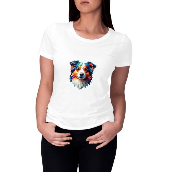 T-shirt Berger Américain polygone pour femme